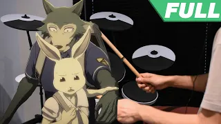 BEASTARS Season 2 OP Full -【Kaibutsu (怪物)】by YOASOBI - Drum Cover