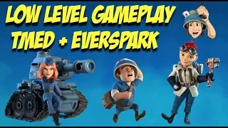 BOOM BEACH - LOWER LVL GAMEPLAY - TANKS MEDICS EVERSPARK