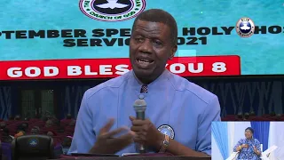 PASTOR E.A ADEBOYE SERMON AND PRAYER FOR THE 2021 SEPTEMBER HOLY COMMUNION SERVICE