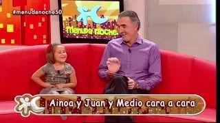 Menuda Noche 2014/15: Ainoa cara a cara con Juan Imedio