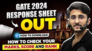 GATE 2024 Response Sheet Out | How To Download | How To Check Your Marks, Score And Rank