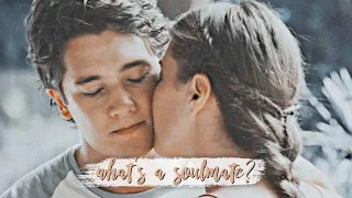 zac + evie | "what's a soulmate?"