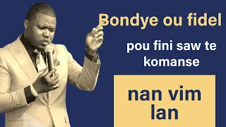 Prière de delivrance  | Bondye ou Fidel pou fini saw te komanse nan vim lan | Evangeliste Trofort