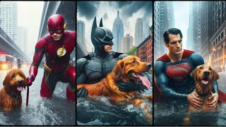 Superheroes as Good Samaritan 💥 Avengers vs DC - All Marvel Characters #avengers #shorts #marvel
