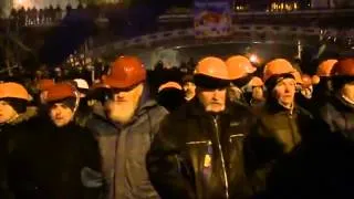 ЕВРОМАЙДАН відбив нічну атаку Беркуту 11 12 2013