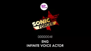 Sonic Forces   Full Infinite Voice Actor ENG (Main/DLC)