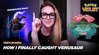 Defeating the 7 Star Tera Raid Venusaur as a Pokémon Violet Beginner!