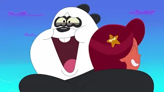 ZIG e SHARKO 🌴 PANDA MAL 🐼 Zig e Sharko Brasil | Desenho Animado em português