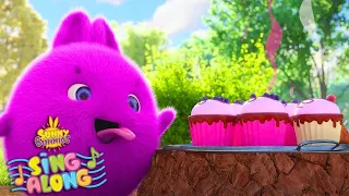 MUFFIN SONG | SUNNY BUNNIES | SING ALONG | Cartoons for Kids | WildBrain Zoo