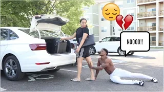 IM LEAVING YOU PRANK GONE WRONG!!! *He Cries*