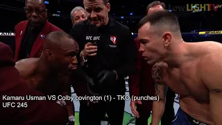 Kamaru Usman VS Colby Covington (1st Fight) FULL HIGHLIGHTS