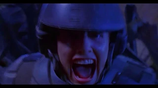 [Starship Troopers - Звездный десант] Первый десант, высадка на планету Арахнидов.