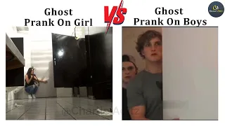 Ghost Prank On Girls Vs Ghost Prank On Boys #memes