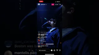 NIGHT LOVELL PREFORMING LIVE FOR NEW YORK