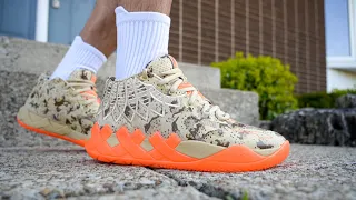 THESE LAMELO BALL SHOES ARE NOT RARE ANYMORE | PUMA MB.01 "DIGITAL CAMO" | Review + On foot