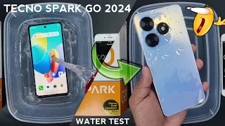 Tecno Spark Go 2024 Water Test 💦💧| Spark Go 2024 is Waterproof Or Not?