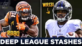 Top 10 Deep League Stashes | Breakout Players in 14+ Team Leagues (2021 Fantasy Football)