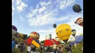 Bristol International Balloon Fiesta 2015 time lapse