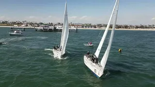 59th Congressional Cup 2024   Repechage   F6M1   Egnot Johnson v Poole start