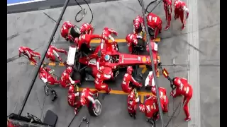 Ferrari F1 Pit Stop Perfection