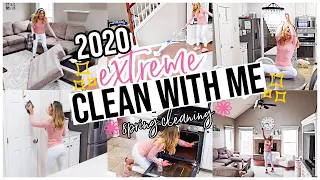 2020 EXTREME SPRING CLEAN WITH ME! HOUSE CLEANING MOTIVATION FOR HOMEMAKERS + SAHM! @BriannaK