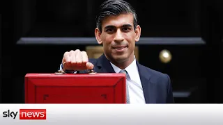 Chancellor Rishi Sunak delivers his autumn budget to MPs