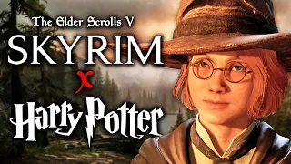 Can You Beat Skyrim As The Chosen One? (Harry Potter MOD)