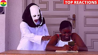 😂😂😂Midnight Scary Mask Prank & Scary Nun Prank! Funniest Reactions.