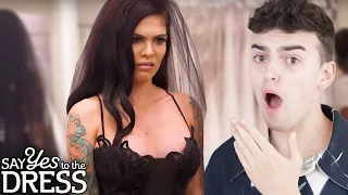 REACTING TO BLACK WEDDING DRESSES