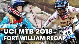 Get the full highlights of the Fort William downhill stop. | UCI MTB 2018