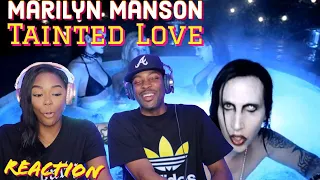 First time hearing Marilyn Manson "Tainted Love" Reaction | Asia and BJ