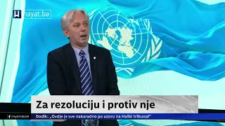 KOVAČEVIĆ O REZOLUCIJI: TO JE POLITIČKI STAV UN-A O GENOCIDU U SREBRENICI