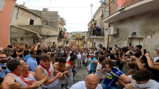 Sciuta e Processione di San Sebastiano,Palazzolo Acreide 10 agosto 2022