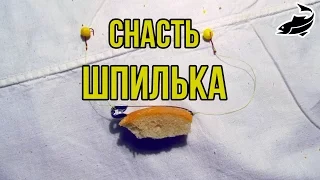 Снасть Шпилька, Булавка. Новая снасть на карпа. Tackle Pin , pin . New gear for carp HD 2016