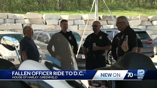 Milwaukee-area police begin trek to Washington, D.C., to honor fallen officers