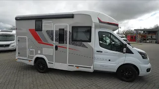 DAS BESTE KURZE WOHNMOBIL DER WELT! Challenger 250 2023. Platz wie im 9m Liner. Riesenbett und Bad.