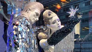 🎊 Bloomingdale's Holiday Windows. Christmas 2022 New York City 🎉🎄🎆