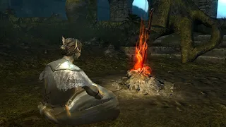 Dark Souls - How some animations hide your weapons