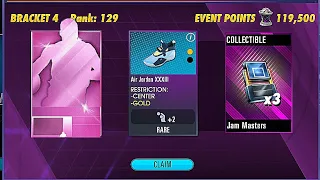 JAM MASTER GAUNTLET TOP 200 REWARDS IN NBA 2K MOBILE | DID WE GET GERALD GREEN ON BOTH ACCOUNTS