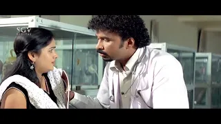 Medical Professor Torturing Rashmi to Love him | Anu Kannada Movie Scene | Pooja Gandhi