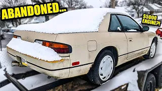 I Bought An ABANDONED JDM Sports Car For $1000 (With A $5000 Engine...Will It Run?)