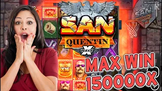 🔥 Epic Win At San Quentin Slot - Player Snatches The Max Jackpot! (Nolimit City)