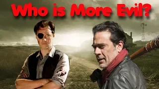 Who Is More Evil? Negan or The Governor? (Video Essay)