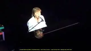 Paul McCartney live Paris 2016 : Let it be