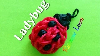 EASY Rainbow Loom Ladybug Charm