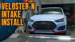 Veloster N Cold Air Intake Install - CRAZY BOV SOUNDS!