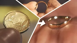 Fabrication d'une bague avec 20 centimes