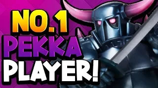 He got 7,081 Trophies using PEKKA SPAM! #1 GLOBAL!