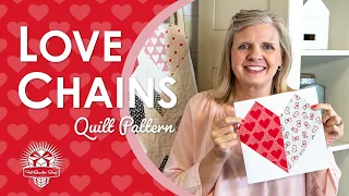 This Quilt is ALL HEART! ♥ Show Your Love with this Valentine's Layer Cake Quilt! | Fat Quarter Shop