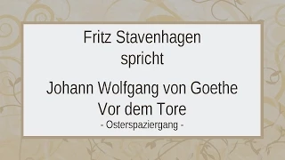 Johann Wolfgang Goethe „Osterspaziergang" II